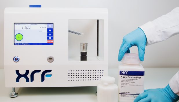 xrWeigh automatic flux weighing machine