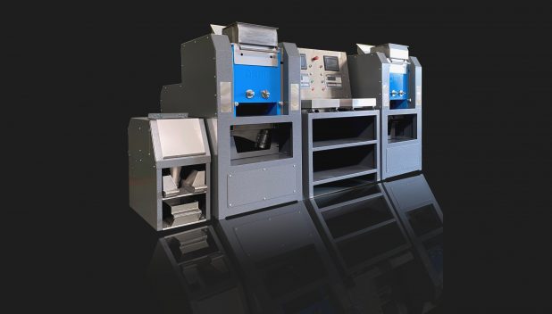 OM100 crusher with Smart RSD in dual configuration