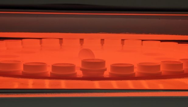 Temperature range up to 1100°C