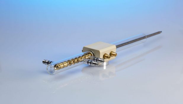 Unique gas calibration unit with 10 volumes